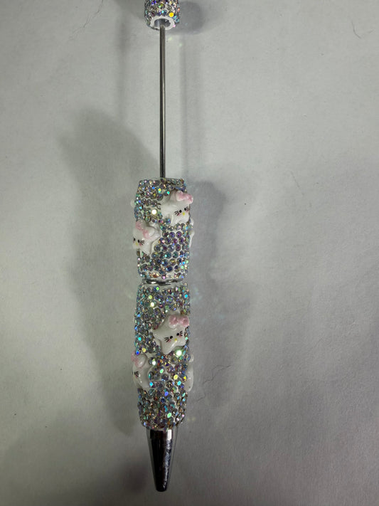 Beadable pens just the pen Ab rhinestone  Hk as a star