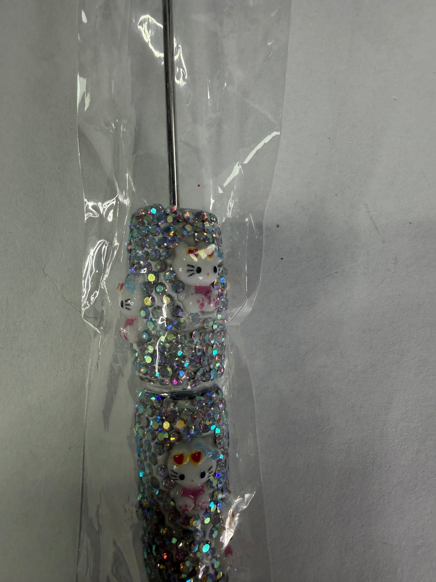 Beadable pens just the pen Ab rhinestone Hk with glasses