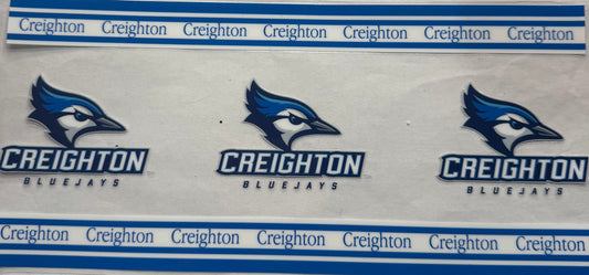 uvdtf  transfer wrap Creighton blue jays sports team