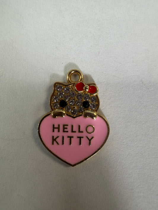 Charms hk with pink heart