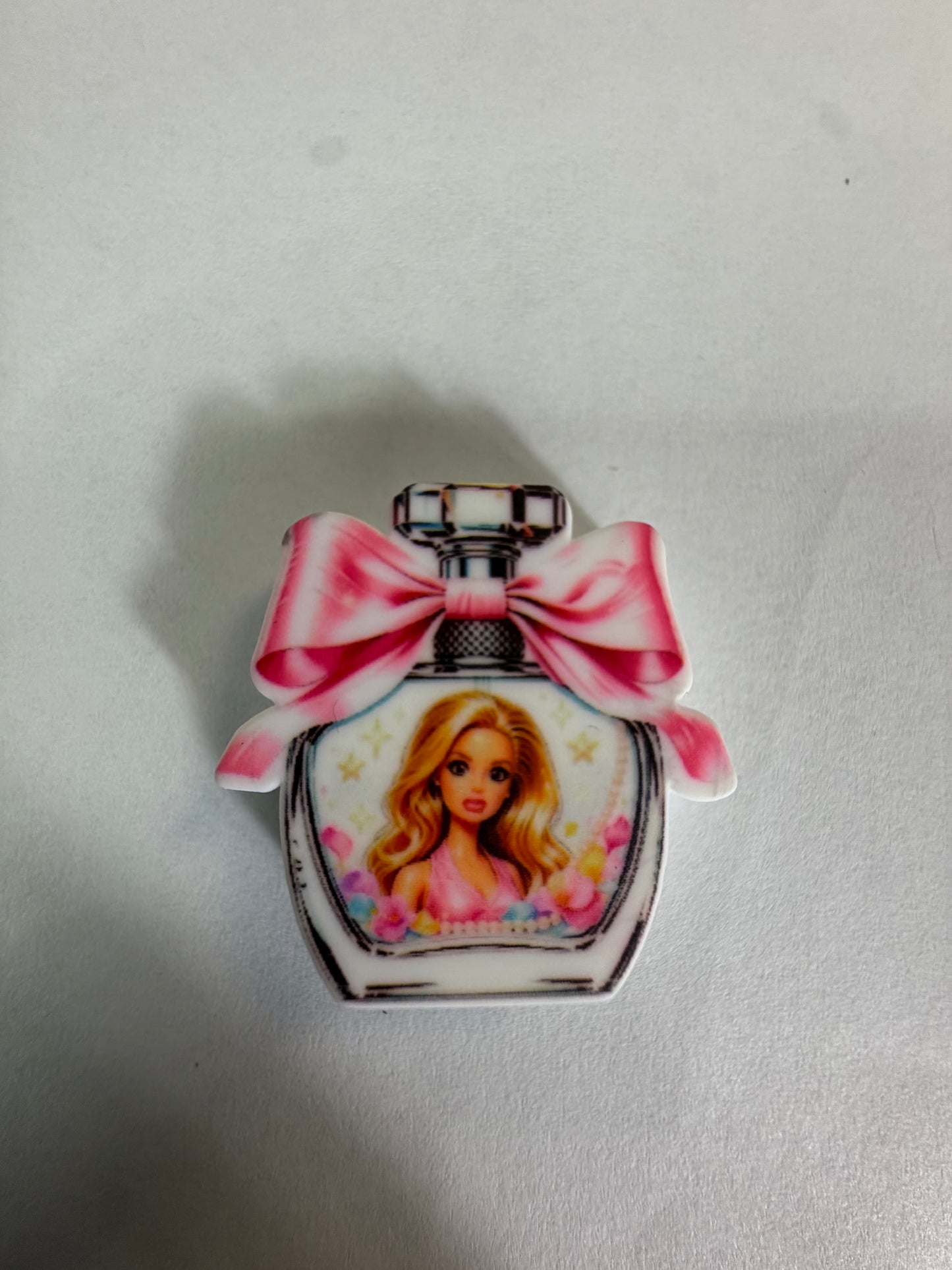 Focal 2d perfume bottle with Barbie