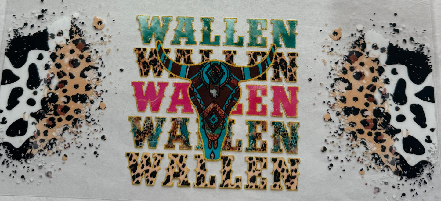 uvdtf  transfer wrap Western Morgan Wallen