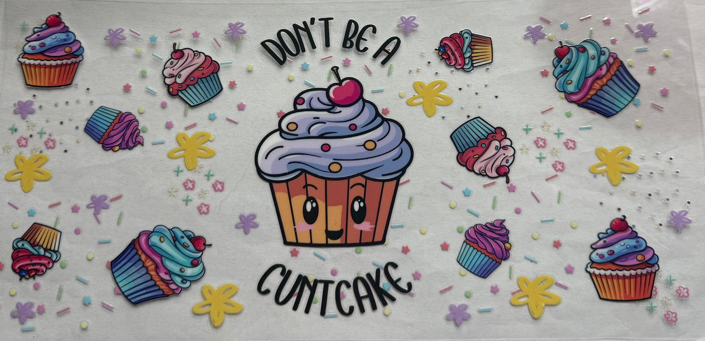 uvdtf  transfer wrap Naughty cupcake