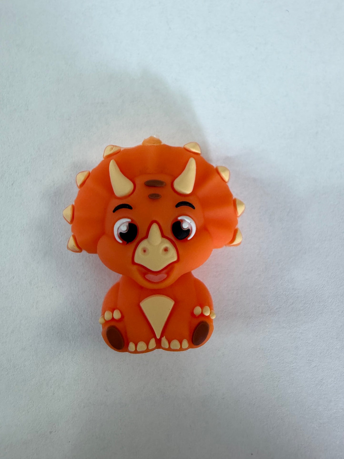 Focal 3d orange dinosaur