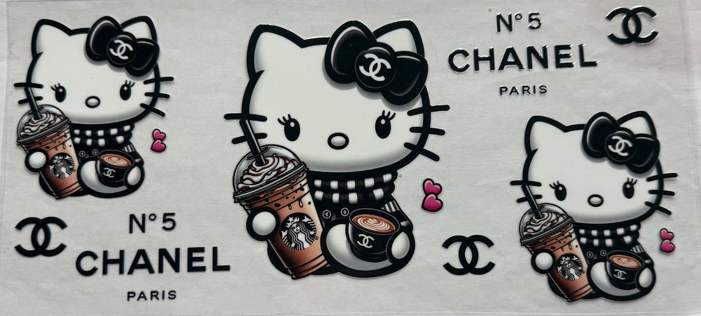 uvdtf  transfer wrap Chanel hello kitty Starbucks