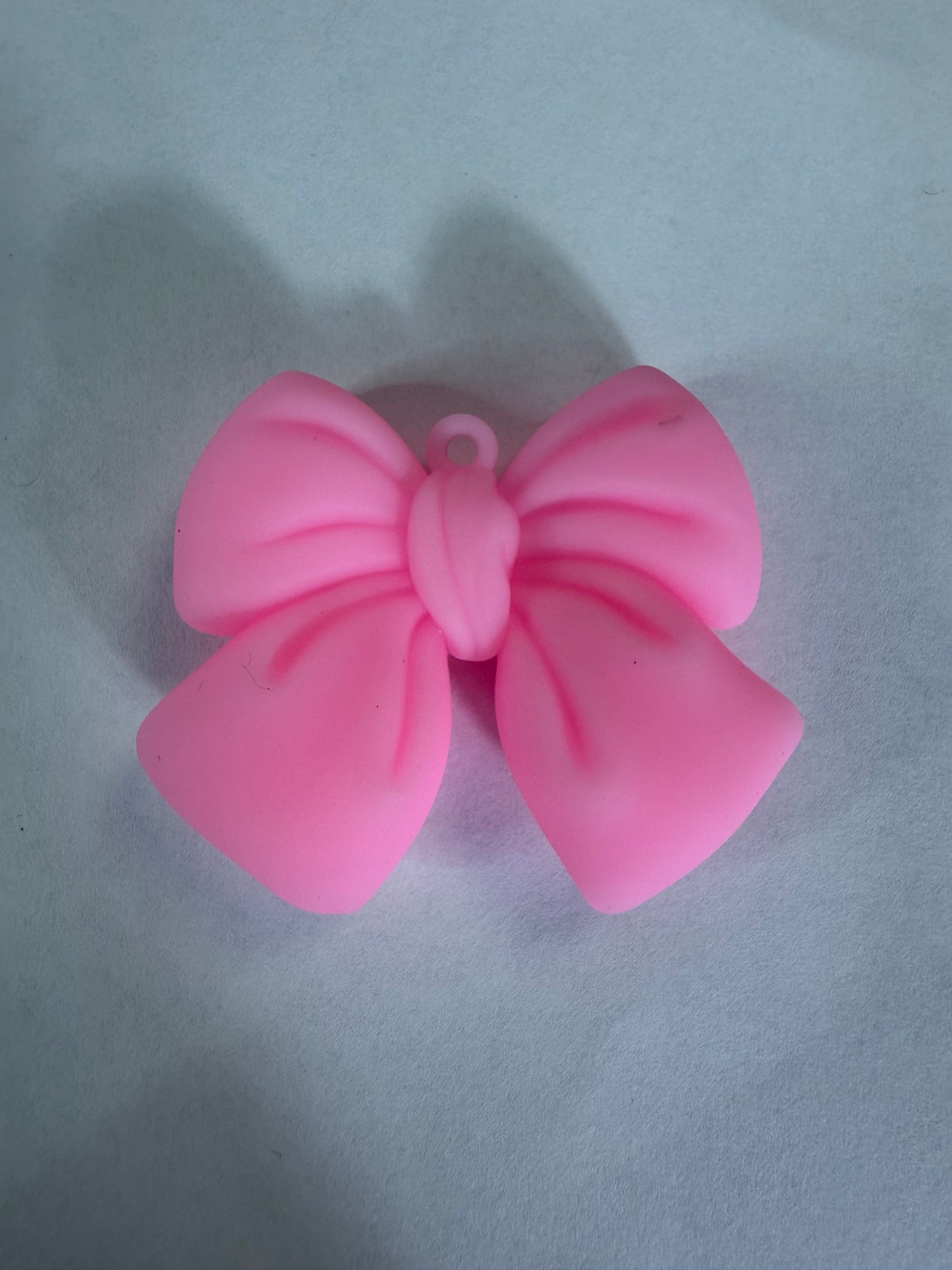Pen topper silicone Pink bow
