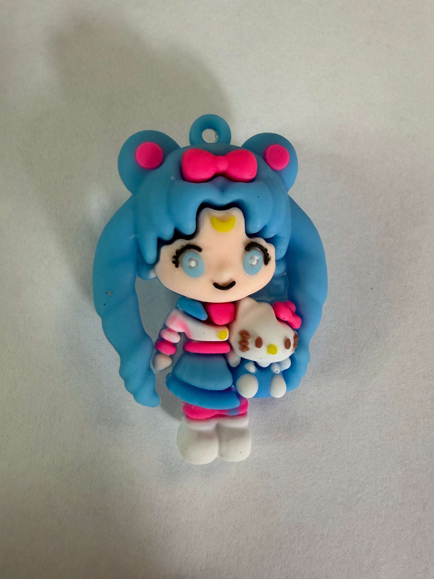 Pen topper silicone sailor moon with hk
