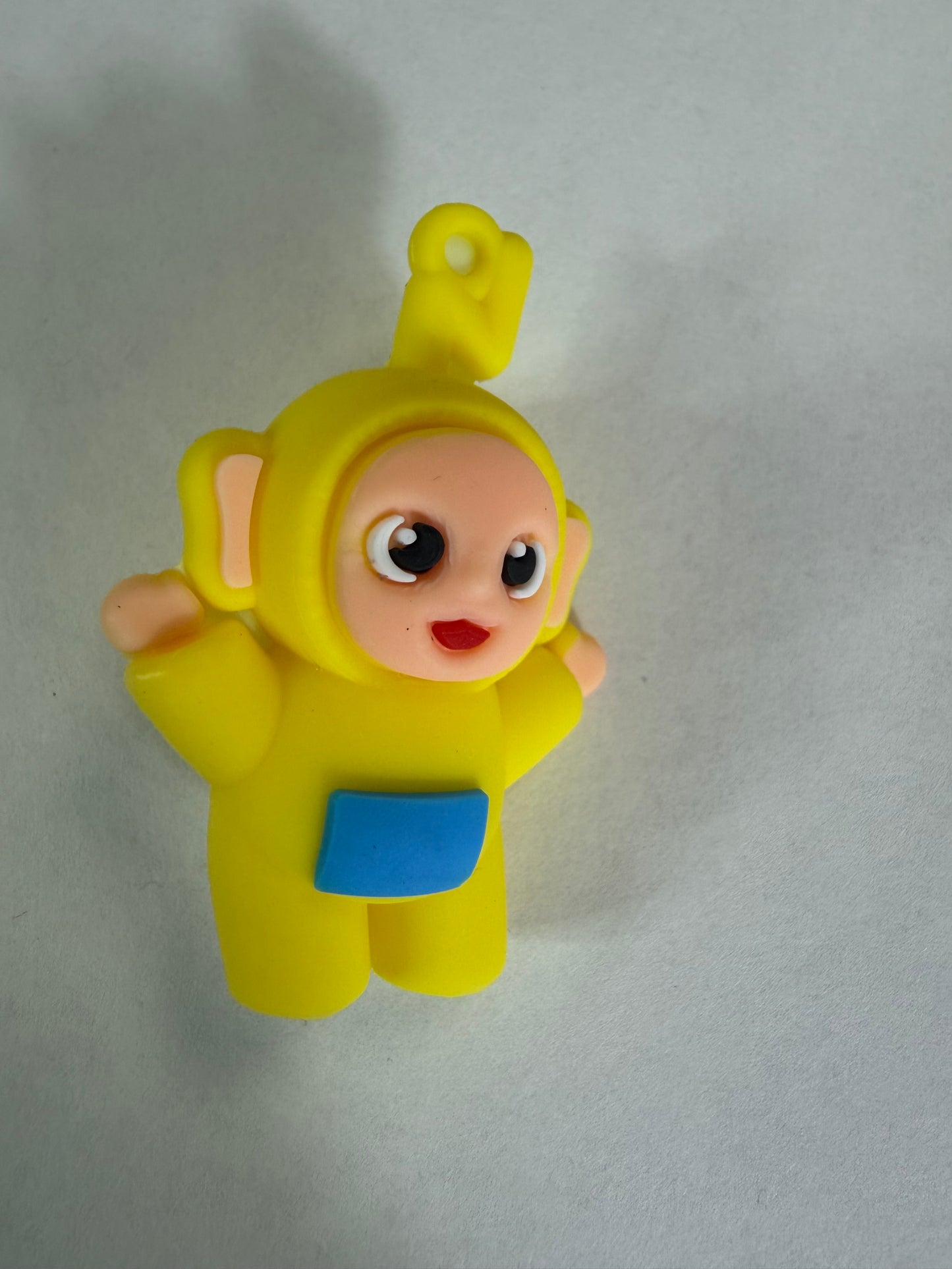 Pen topper silicone yellow Teletubbies