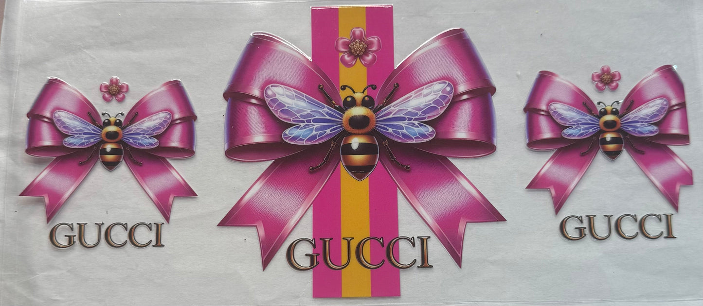 uvdtf  transfer wrap  gucci bee
