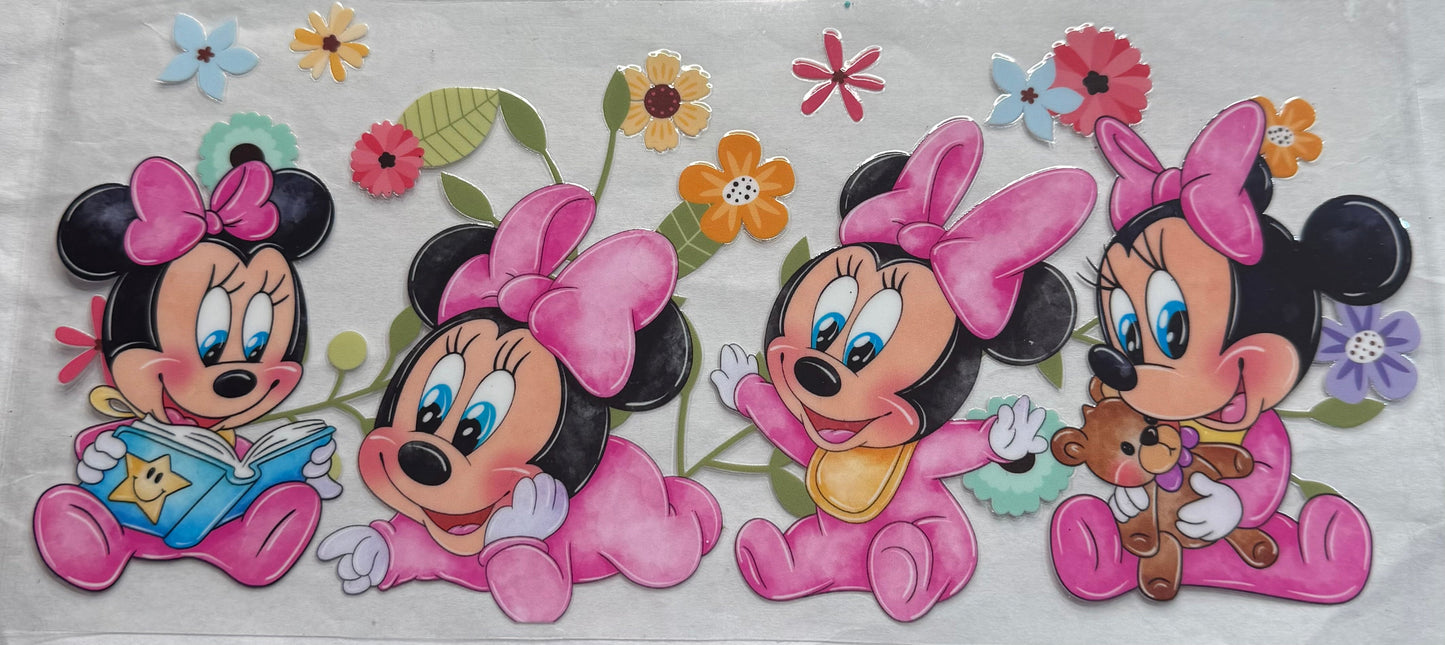 uvdtf  transfer wrap baby  Minnie Mouse