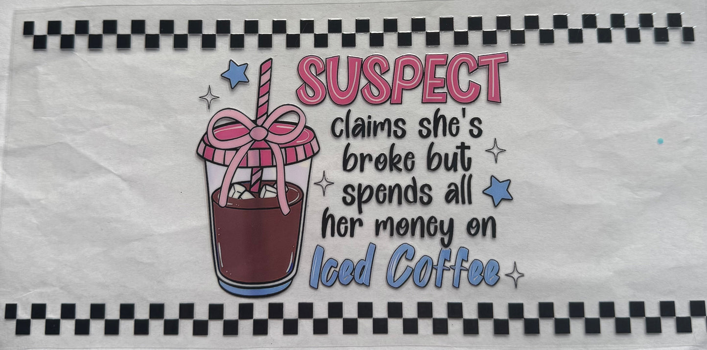 uvdtf  transfer wrap ice coffee