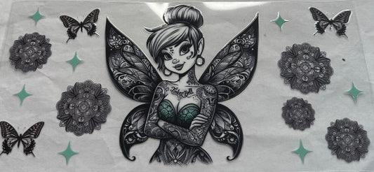 uvdtf  transfer wrap tinkerbell tatted