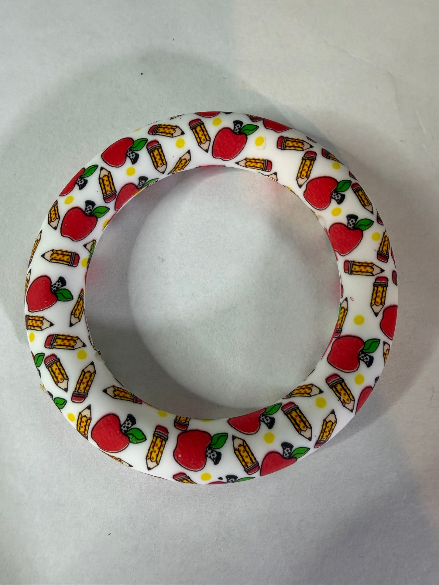 Car charm just the circle Teacher theme