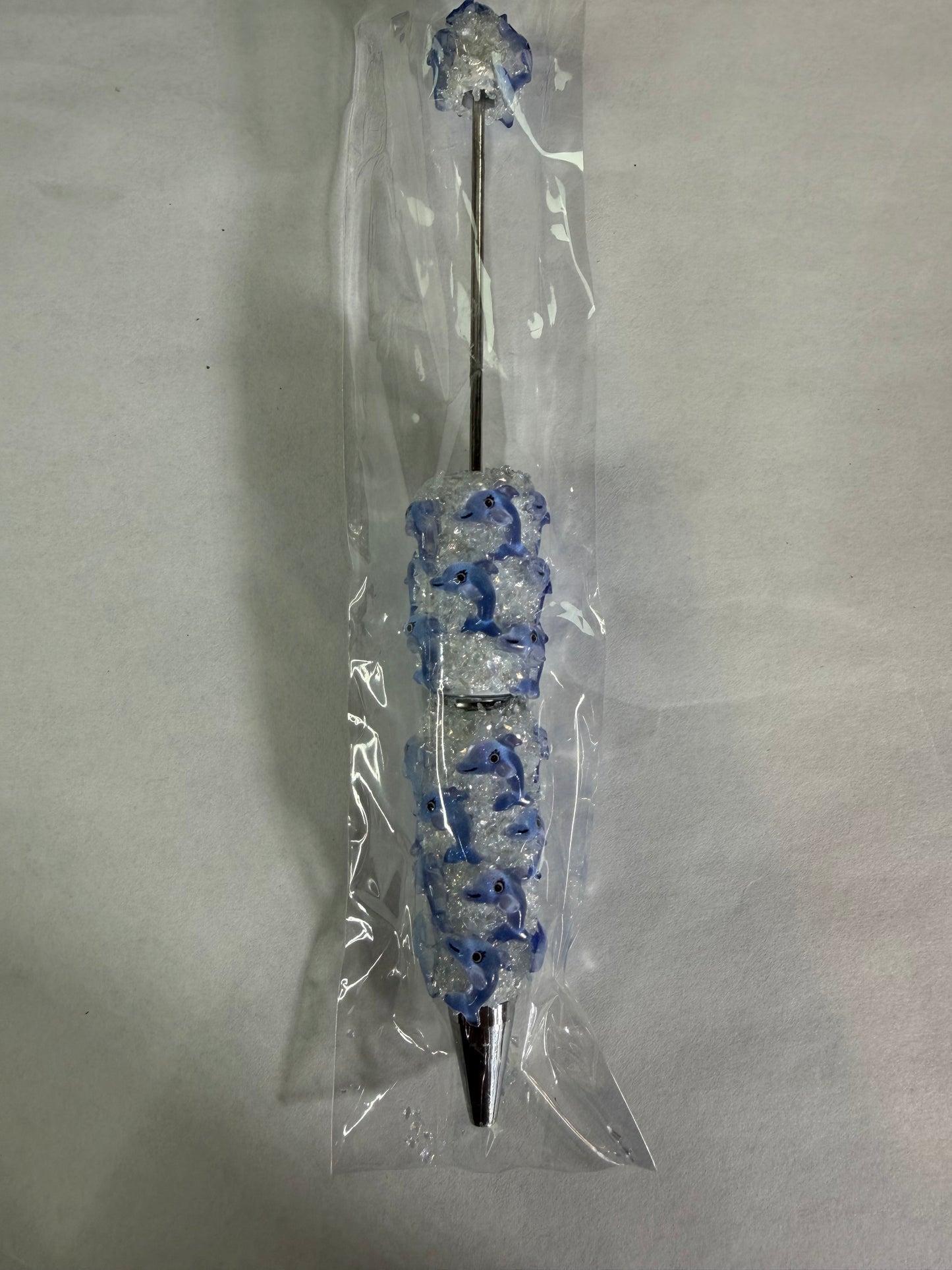 Beadable pen just the pen Sugar dolphins
