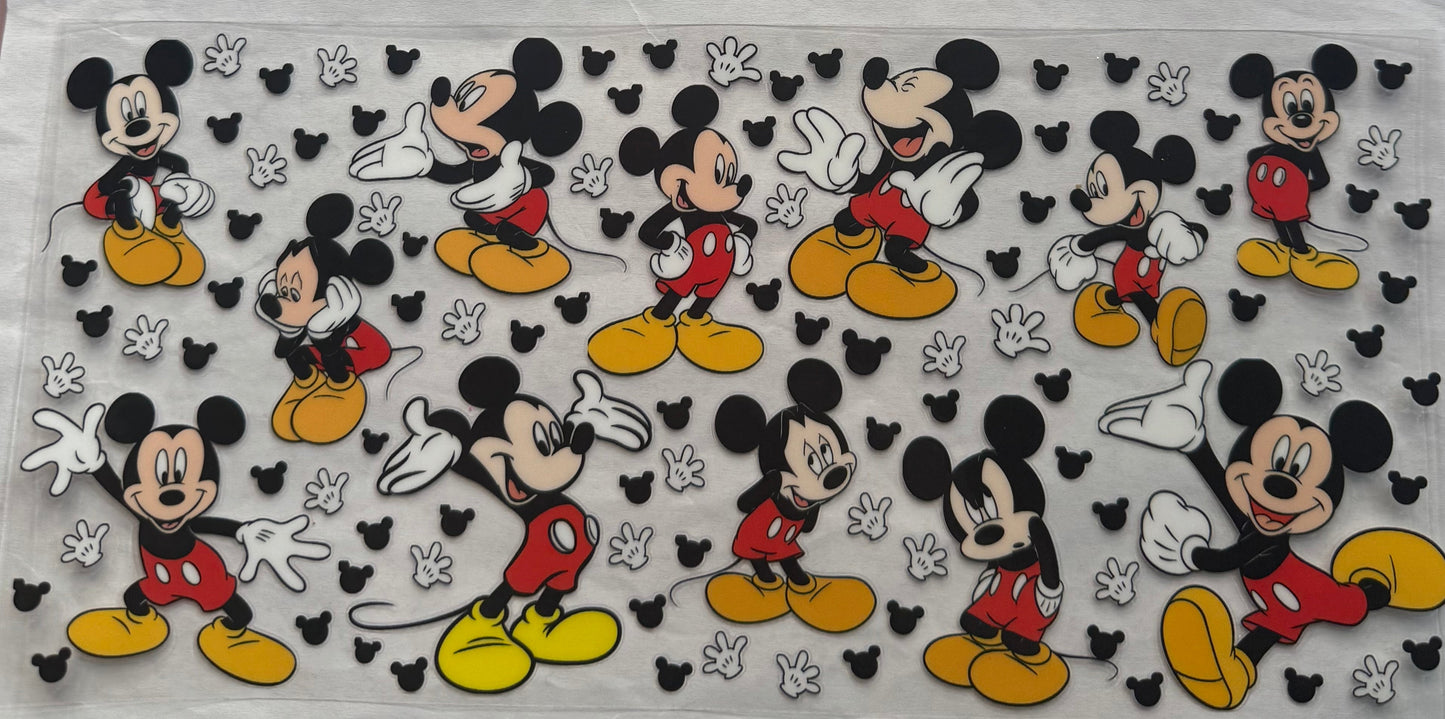 uvdtf  transfer wrap Mickey Mouse classic