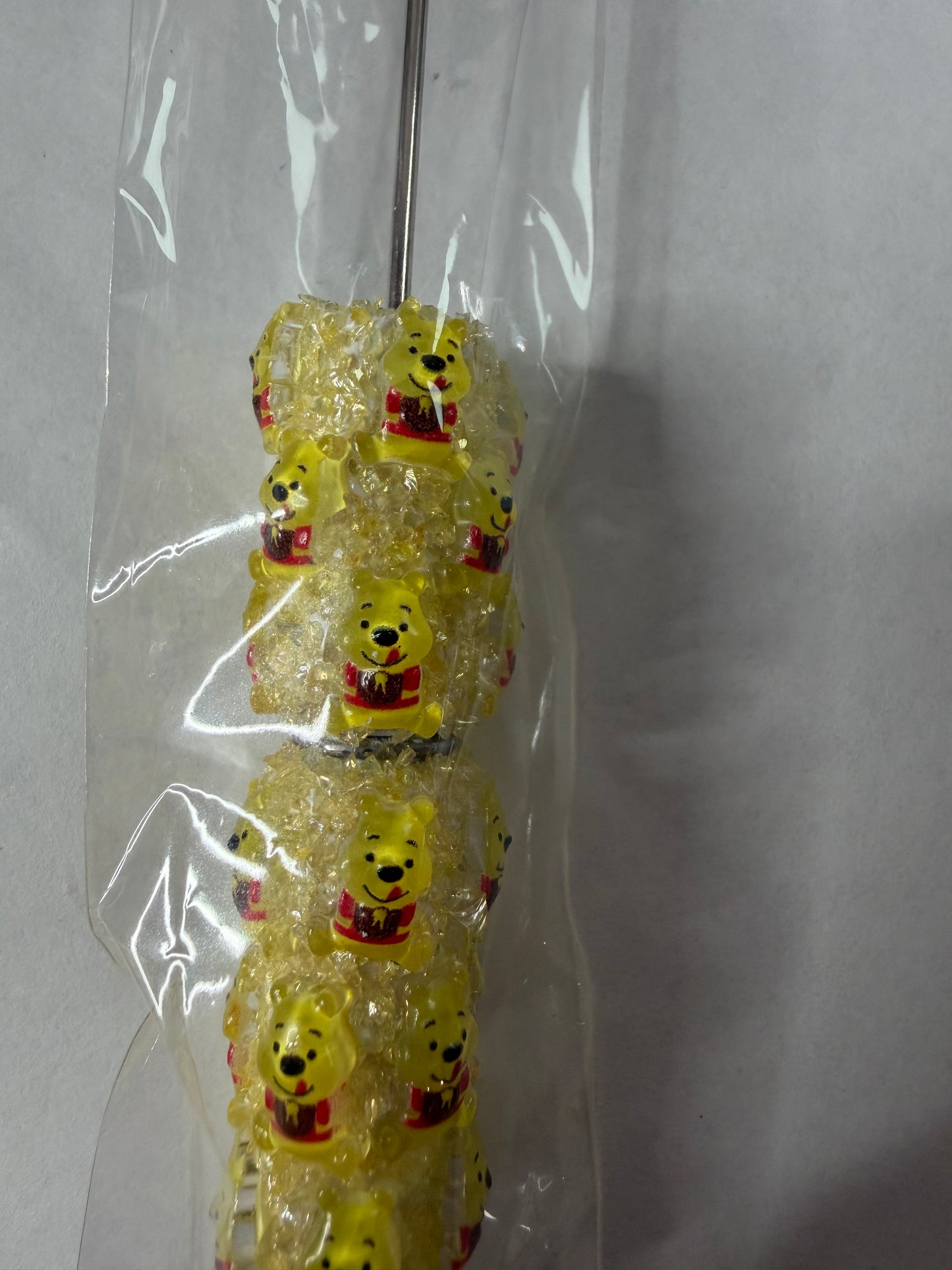 Beadable pen just the pen Sugar Pooh with honey