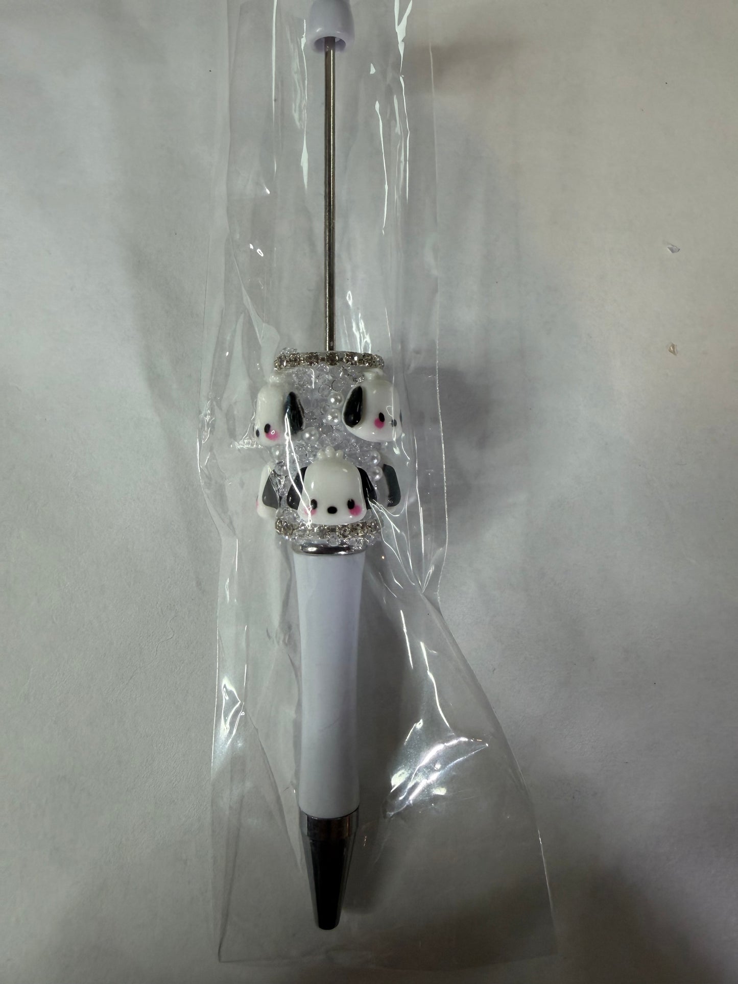 Beadable pen just the pen Half done Pocha