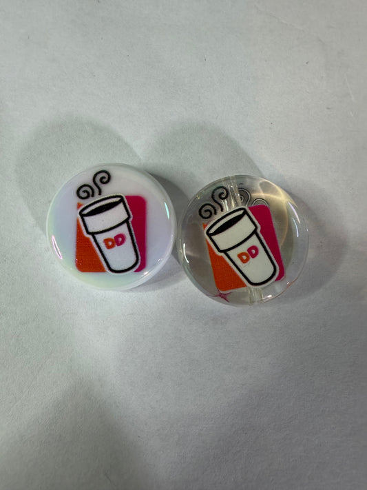 Acrylic focal Dunkin’ Donuts mystery
