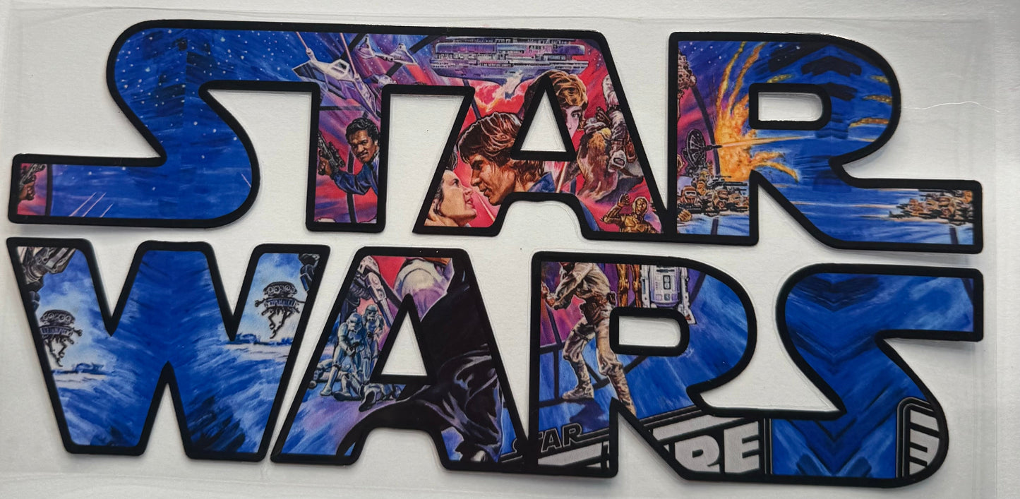 uvdtf  transfer wrap Star Wars