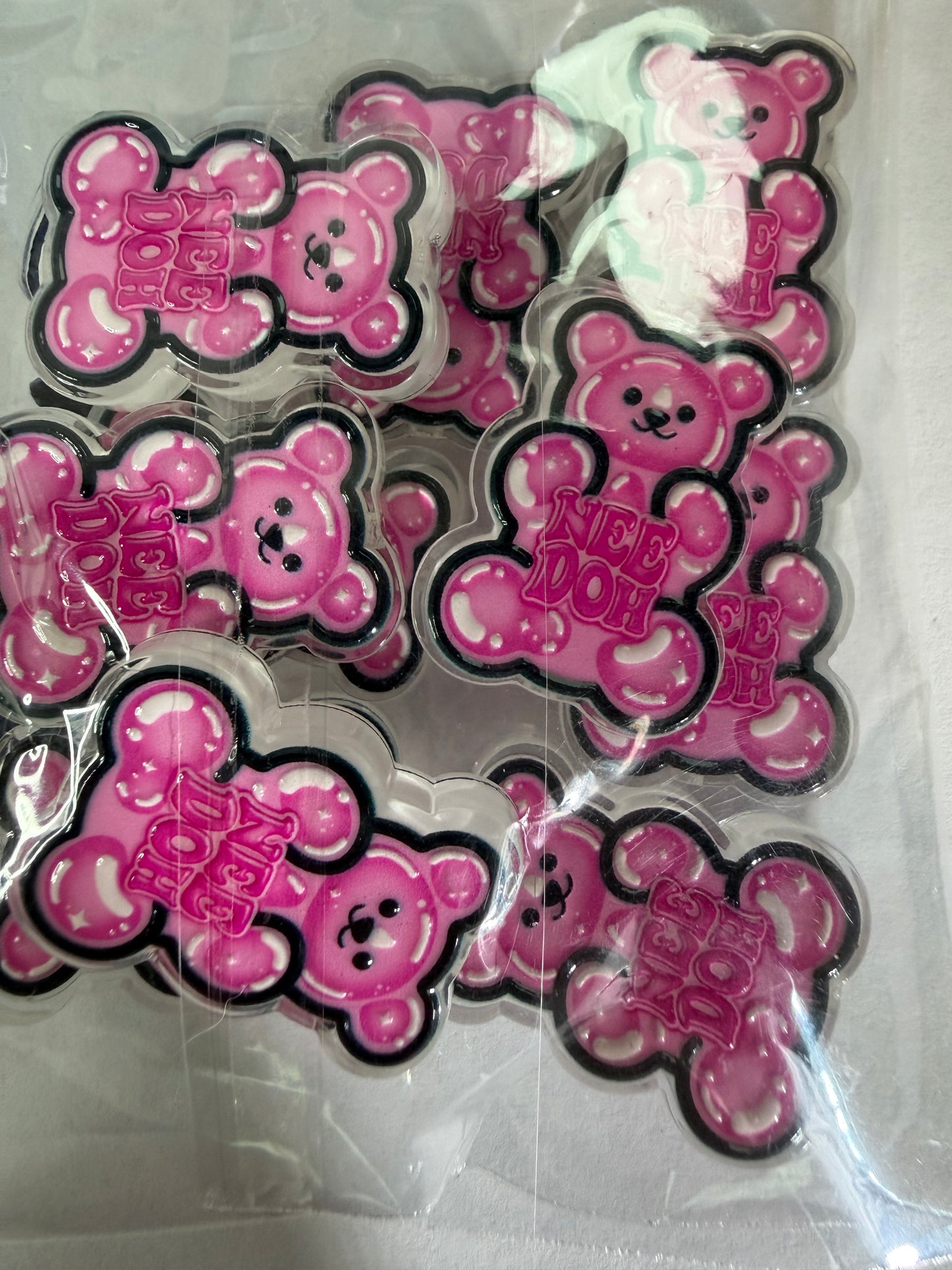 Acrylic focal Needoh gummy bear