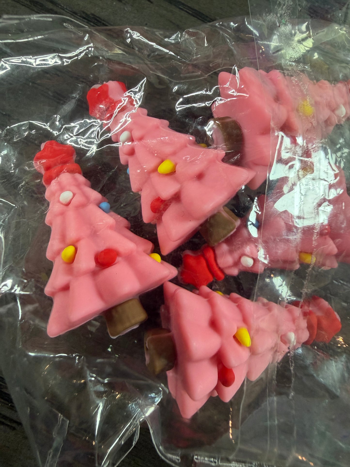 Focal 3d pink Christmas tree