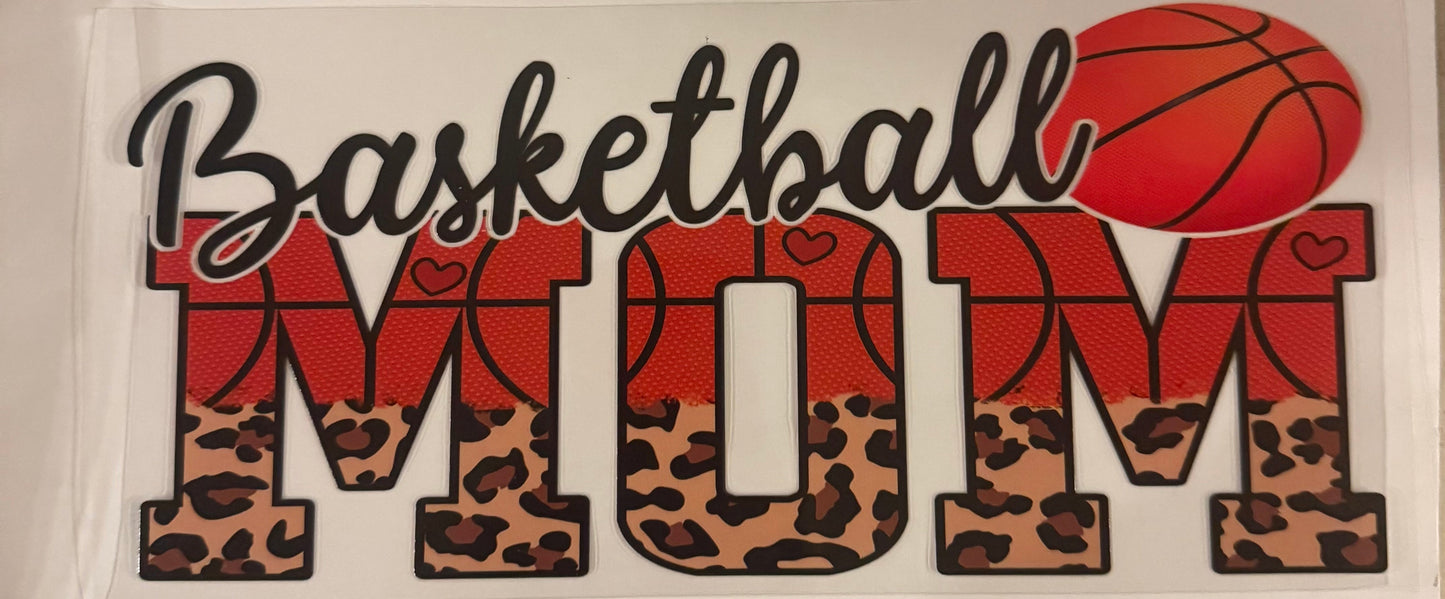uvdtf  transfer wrap basketball mom