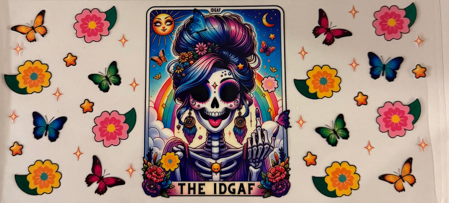 uvdtf  transfer wrap skull idagf floral butterfly’s