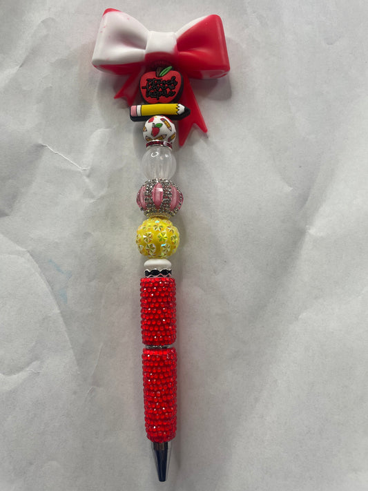 Ready to ship teacher neon red pen