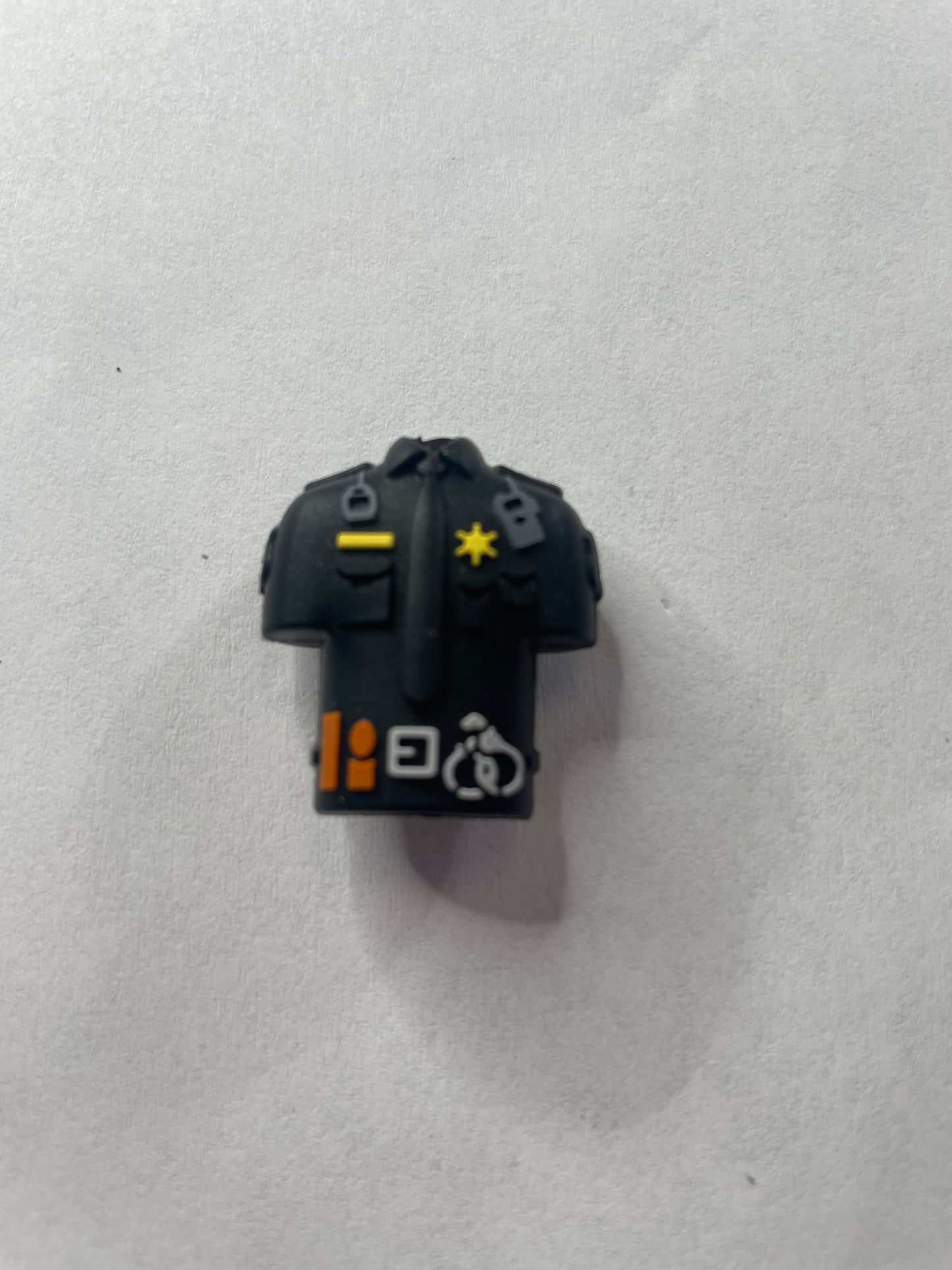 Focal 3d black police shirt