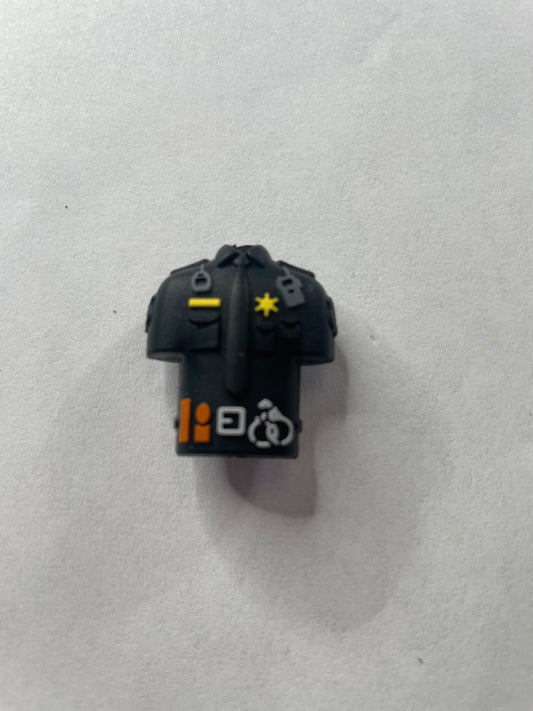 Focal 3d black police shirt