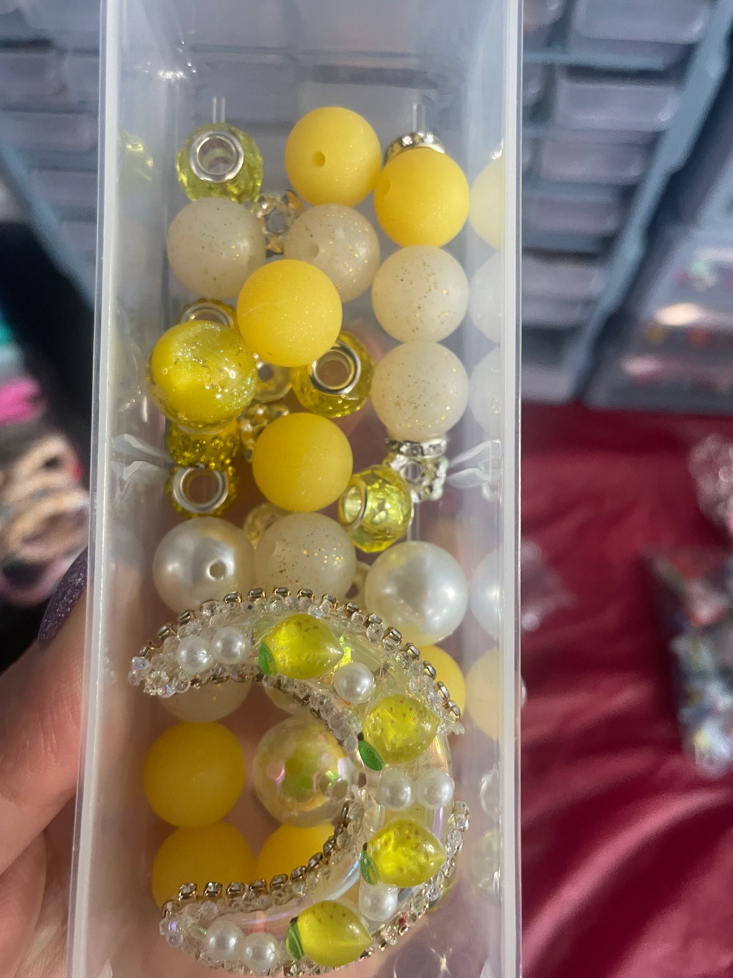 Bead kit lemon moon