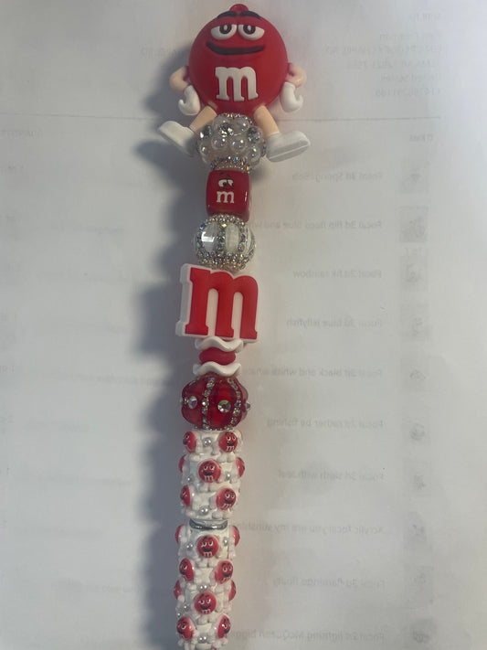 ready to ship m&m pen red