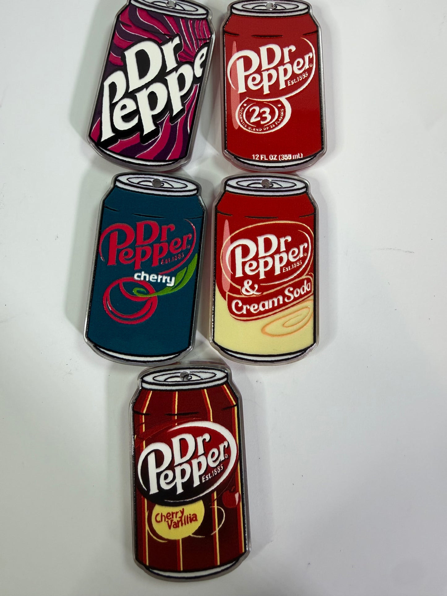 charms Acrylic  dr pepper mystery