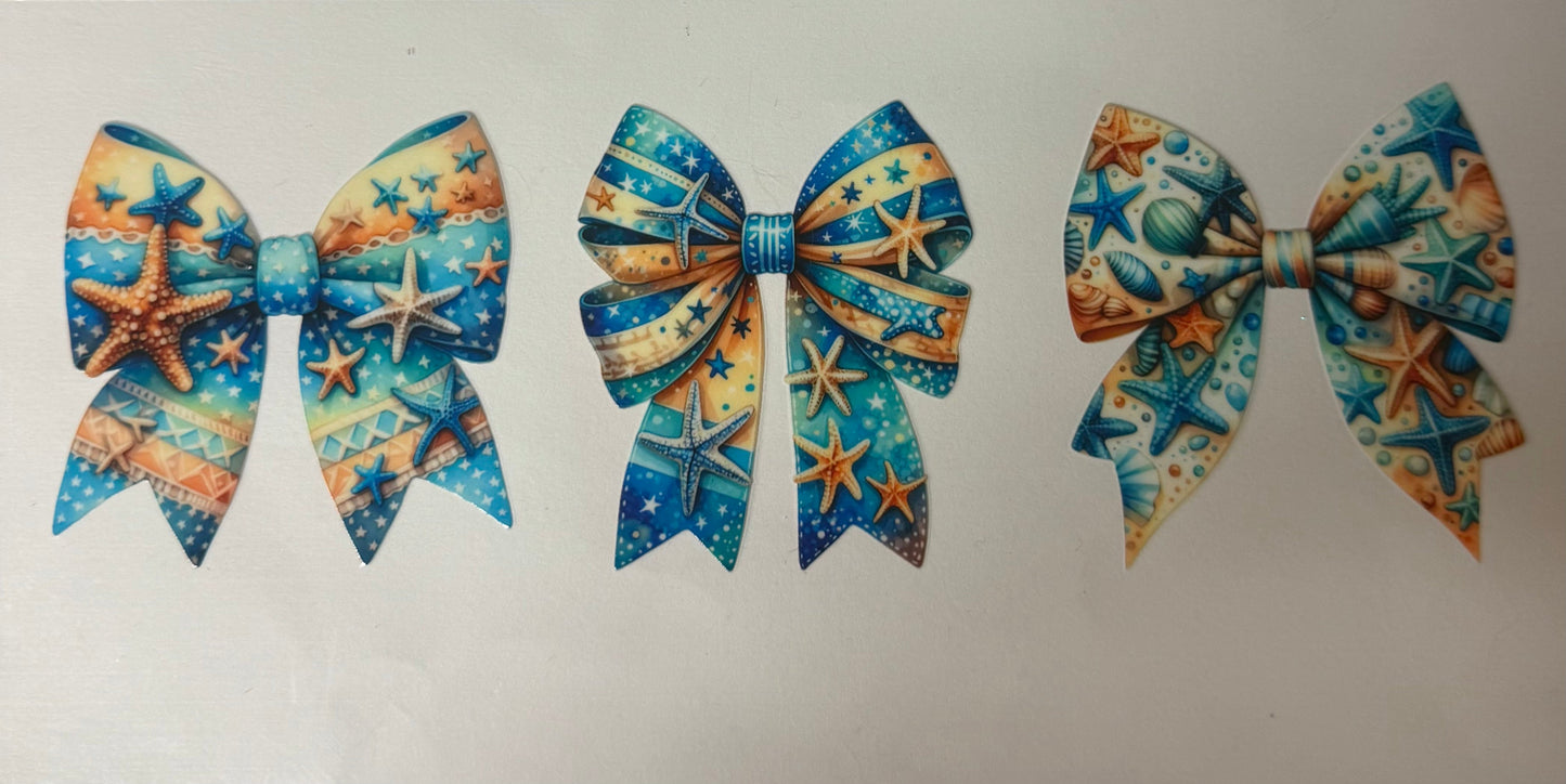 uvdtf  transfer wrap summer beach bows