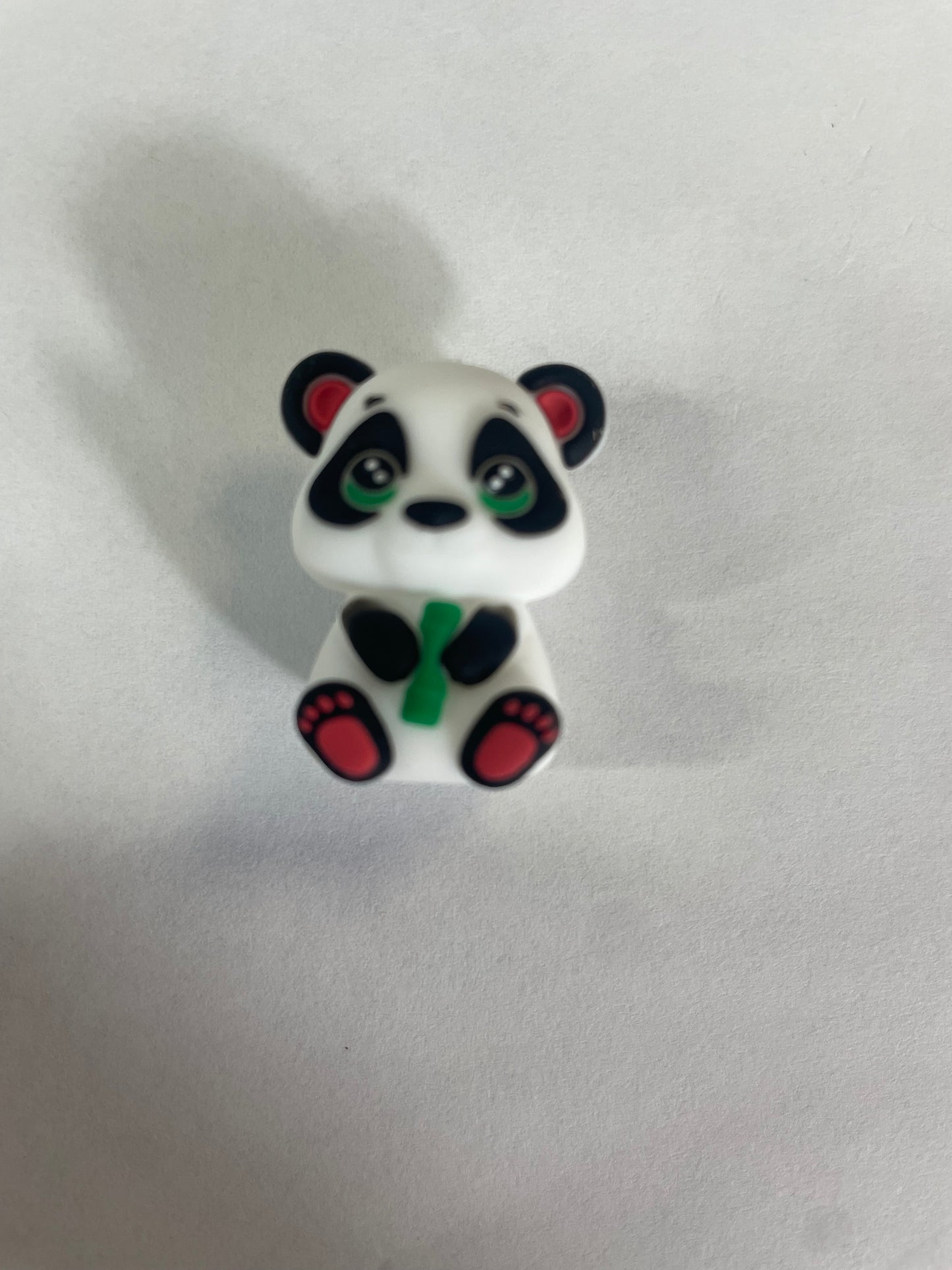 Focal 3d panda with bamboo