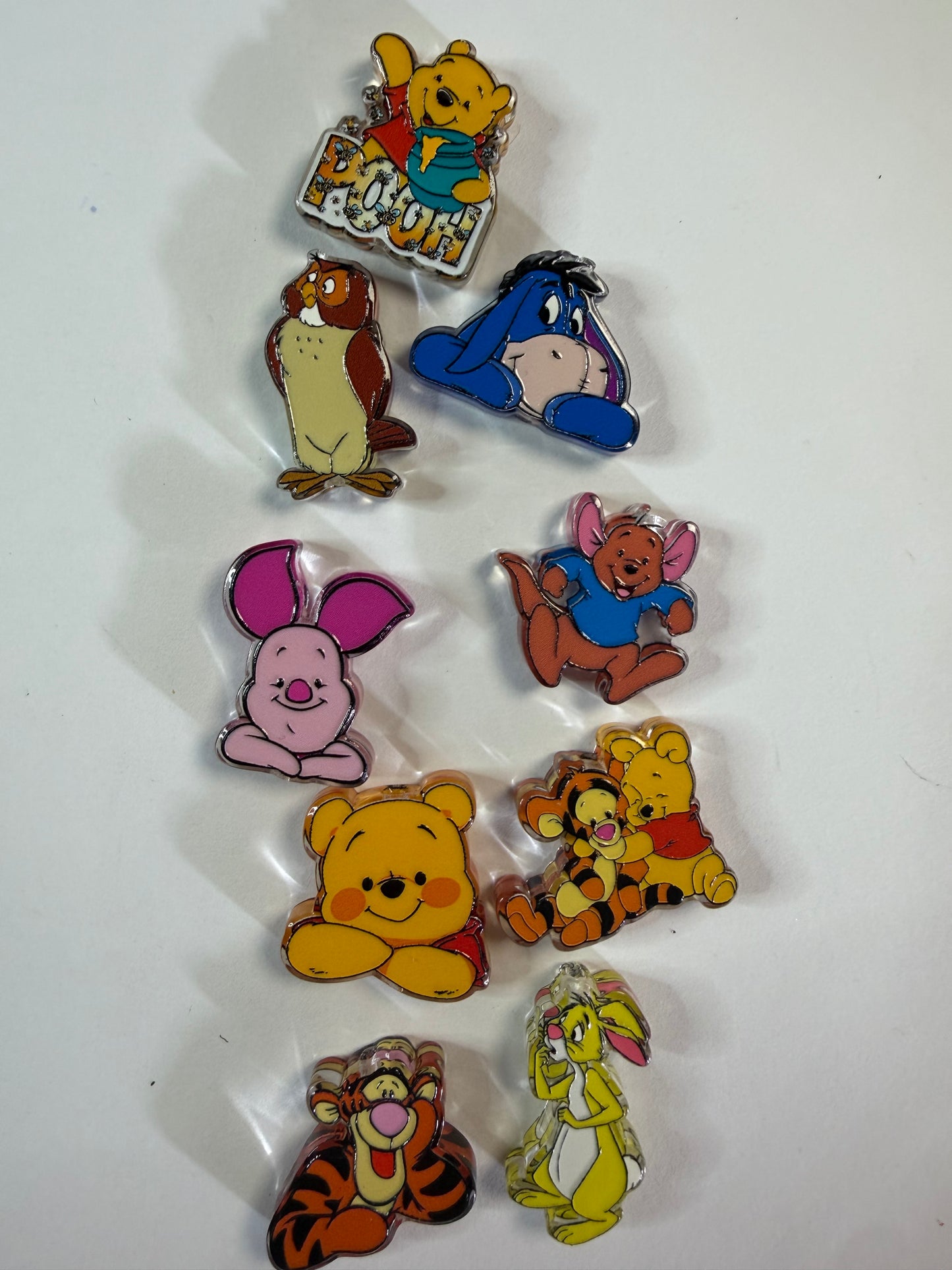 Acrylic focal new Pooh with all friends mixed mystery
