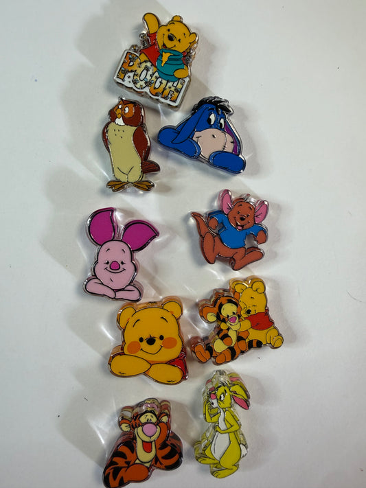 Acrylic focal new Pooh with all friends mixed mystery