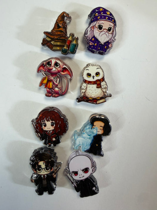 Acrylic focal hp with all characters mystery