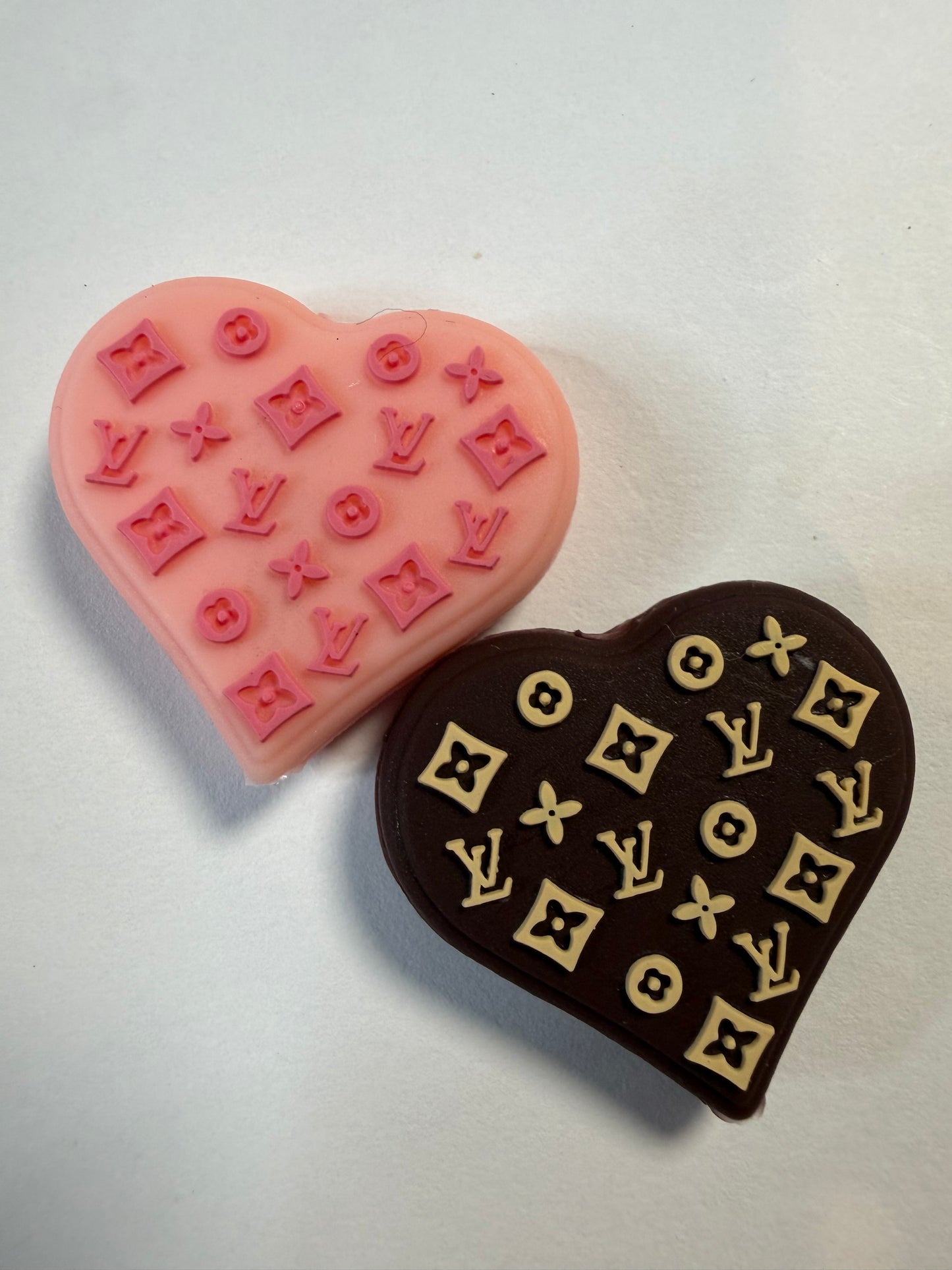 Focal 2d lv heart pink or brown mystery