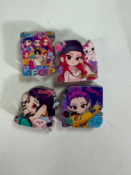 Acrylic focal Kpop mixed square mystery