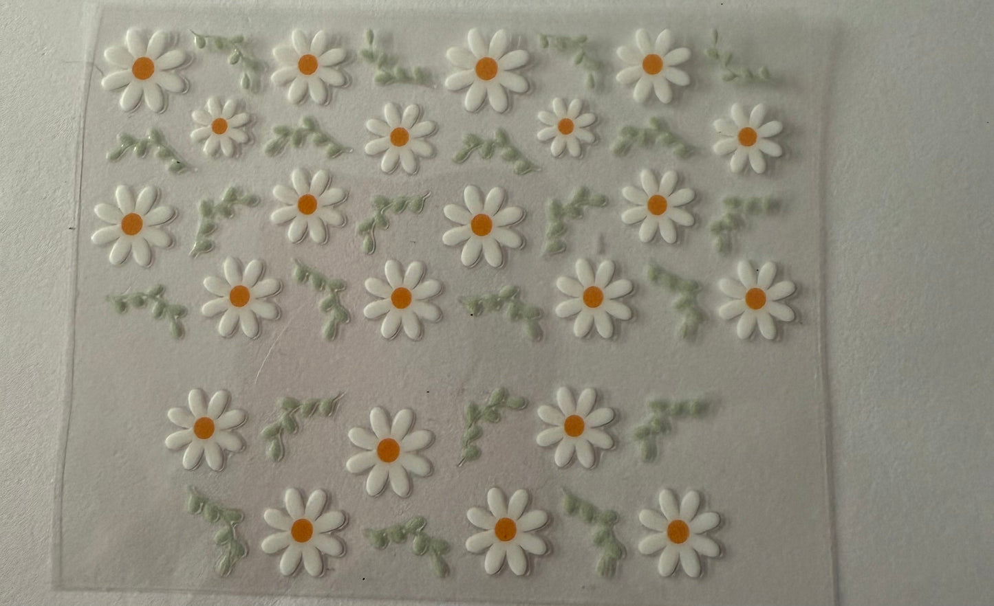 Uvdtf wraps Mini Stanley daisy floral