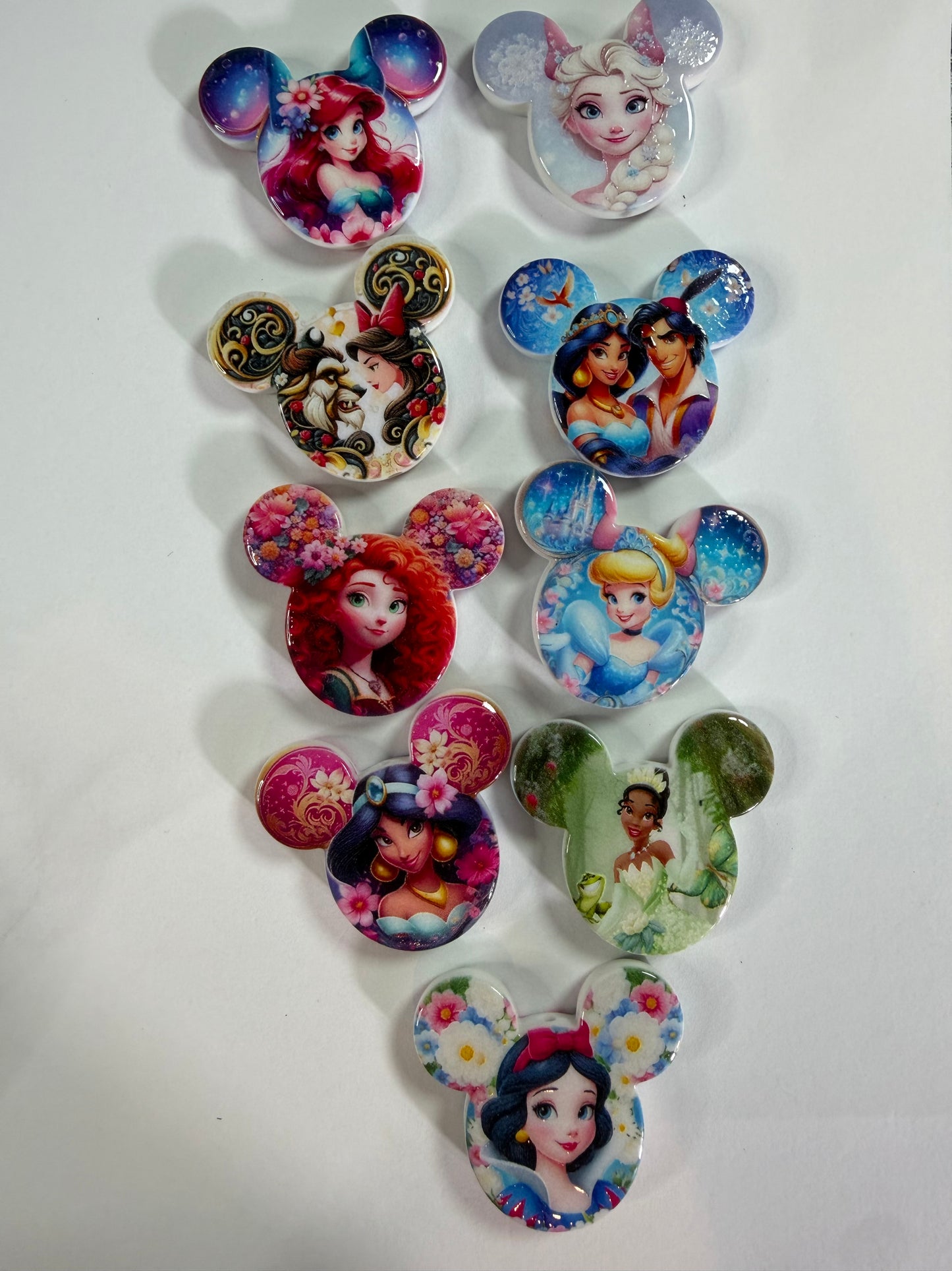 Acrylic focal princess in mouse ears mystery