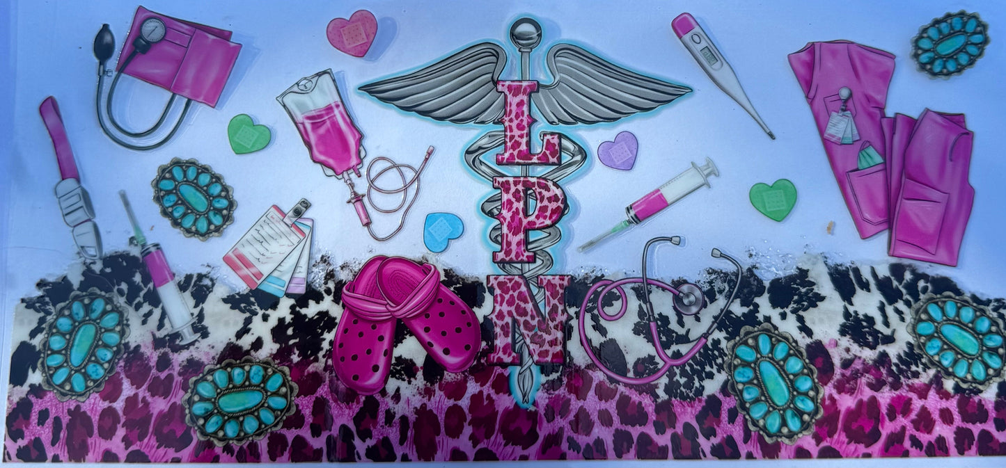 Cup wraps uvdtf medical nurse Lpn