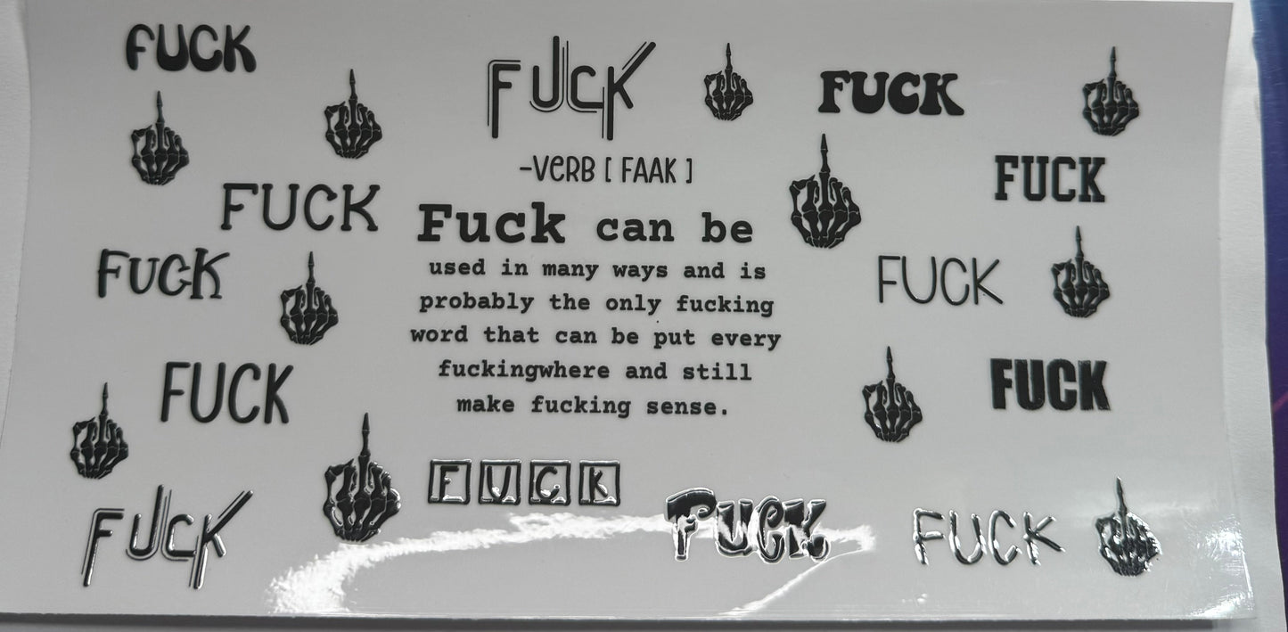 Cup wraps uvdtf fuck noun