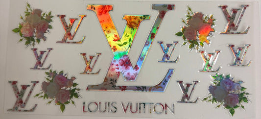 Cup wraps uvdtf  Vl floral