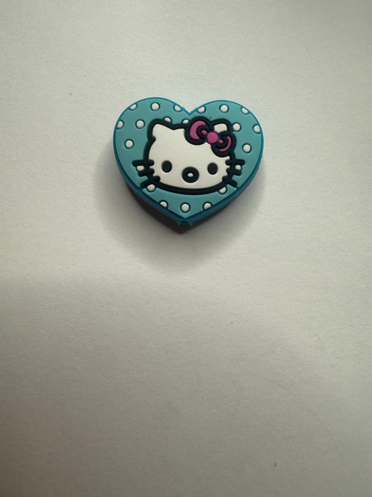 Focals 2d heart hello kitty teal