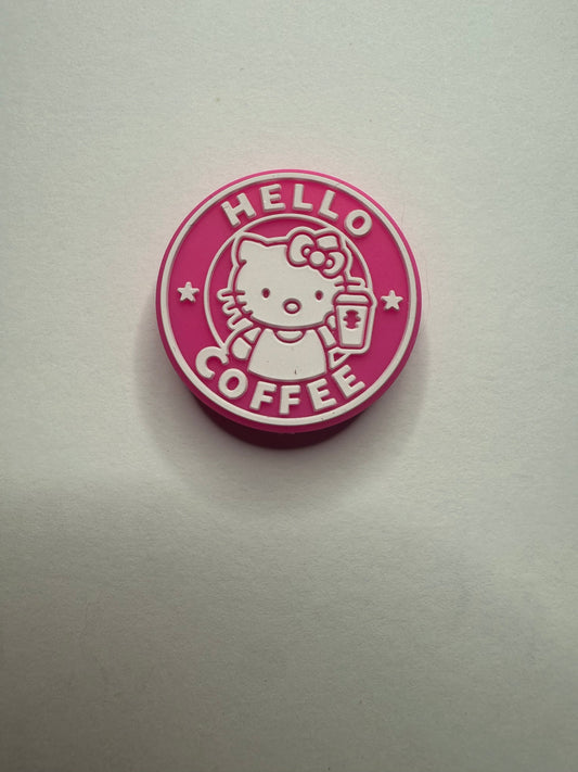 Focals 2d hello kitty pink coffee