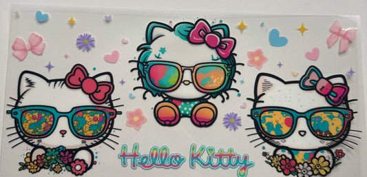 Cup wraps uvdtf hello kitty sunglasses colorful hearts bows