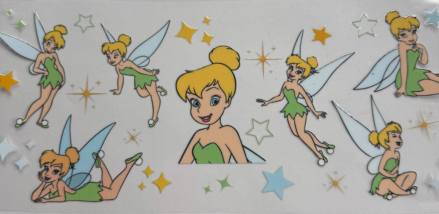 Cup wraps uvdtf tinkerbell