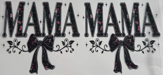 Cup wraps uvdtf floral mama